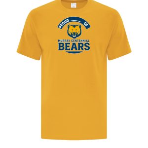 Everyday Cotton Short Sleeve Tee - Proud *Fully Customizable* of Murray Centennial Bears