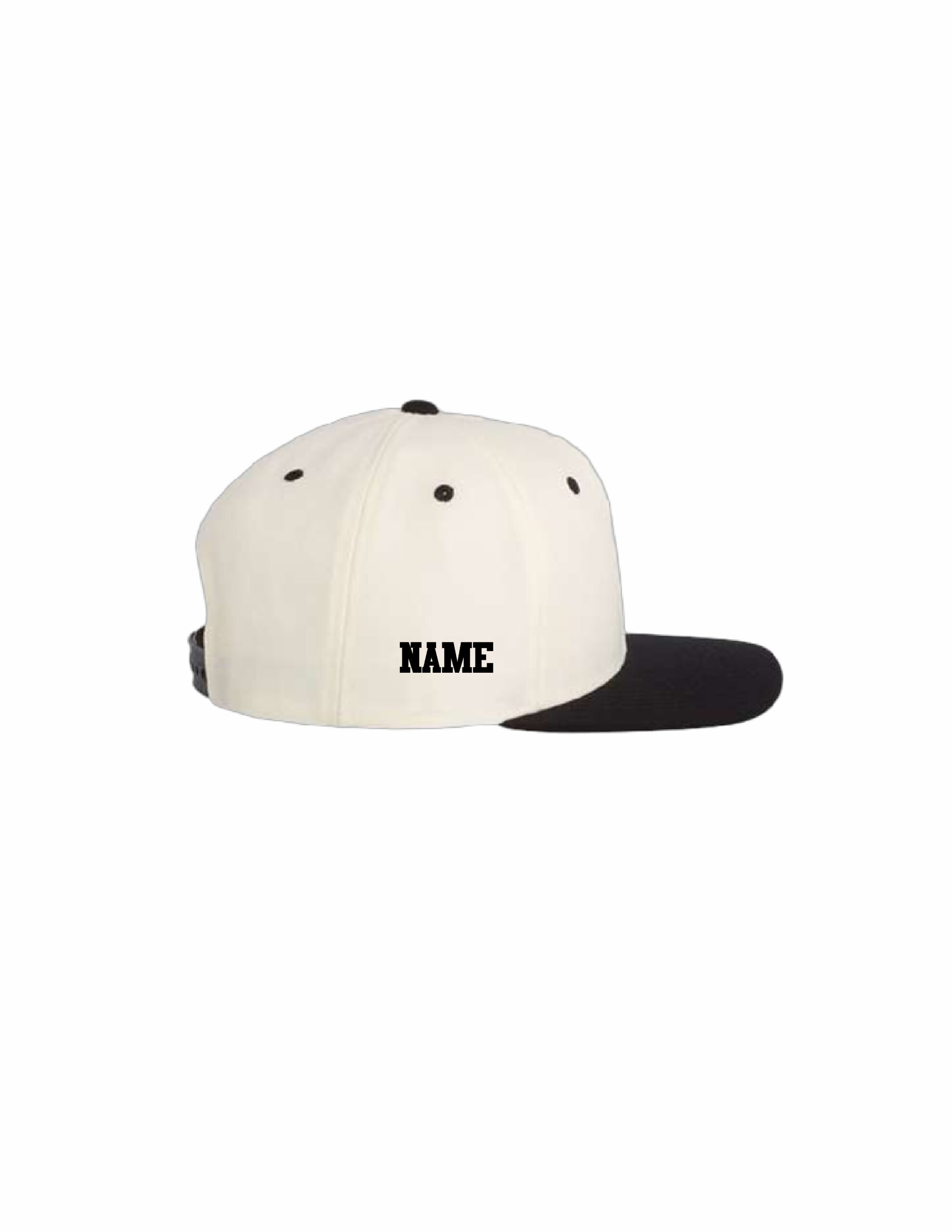 Yupoong Flat Brim Adjustable Hat - Image 3